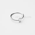 Heart Nose Ring — detail view