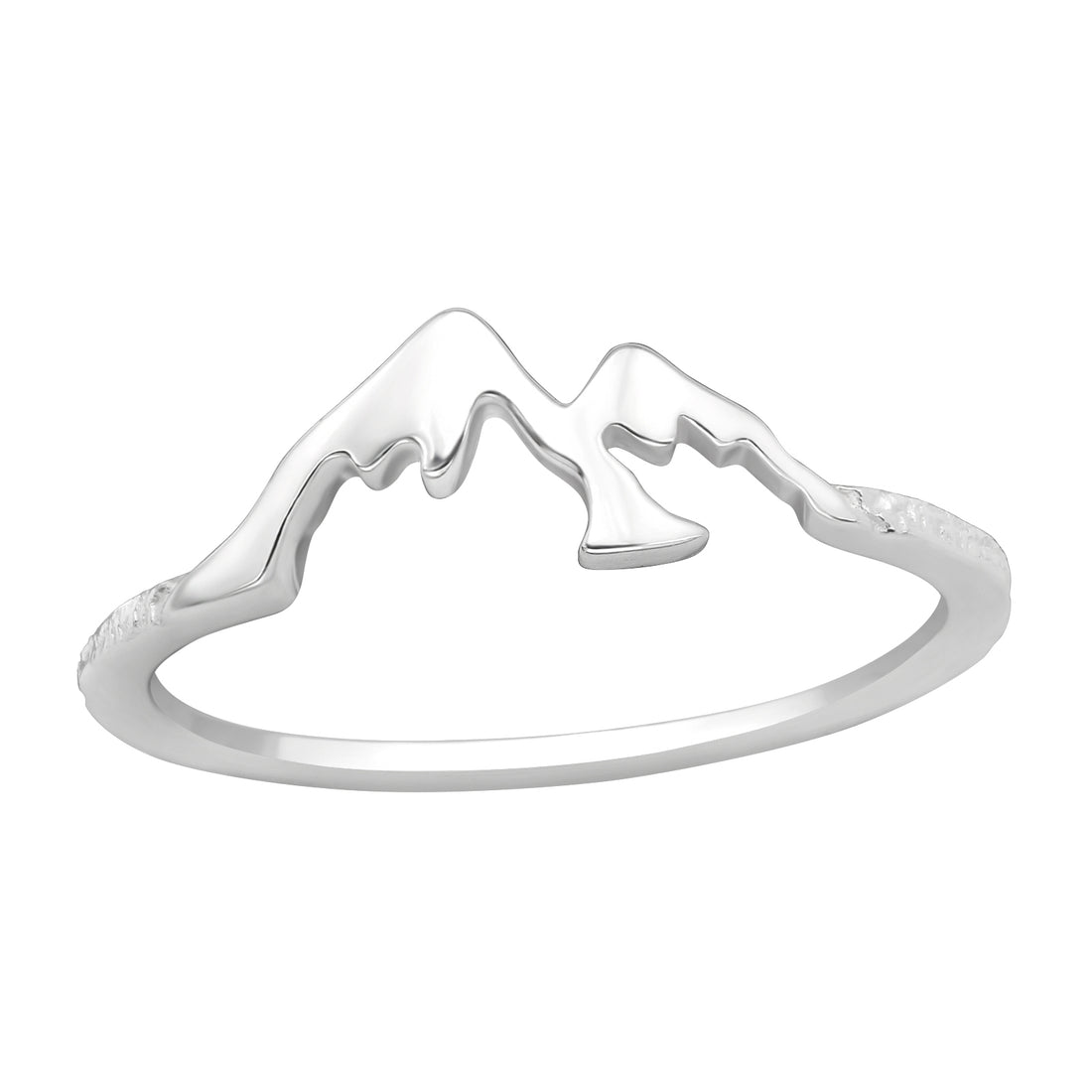 Mountain Silver Ring