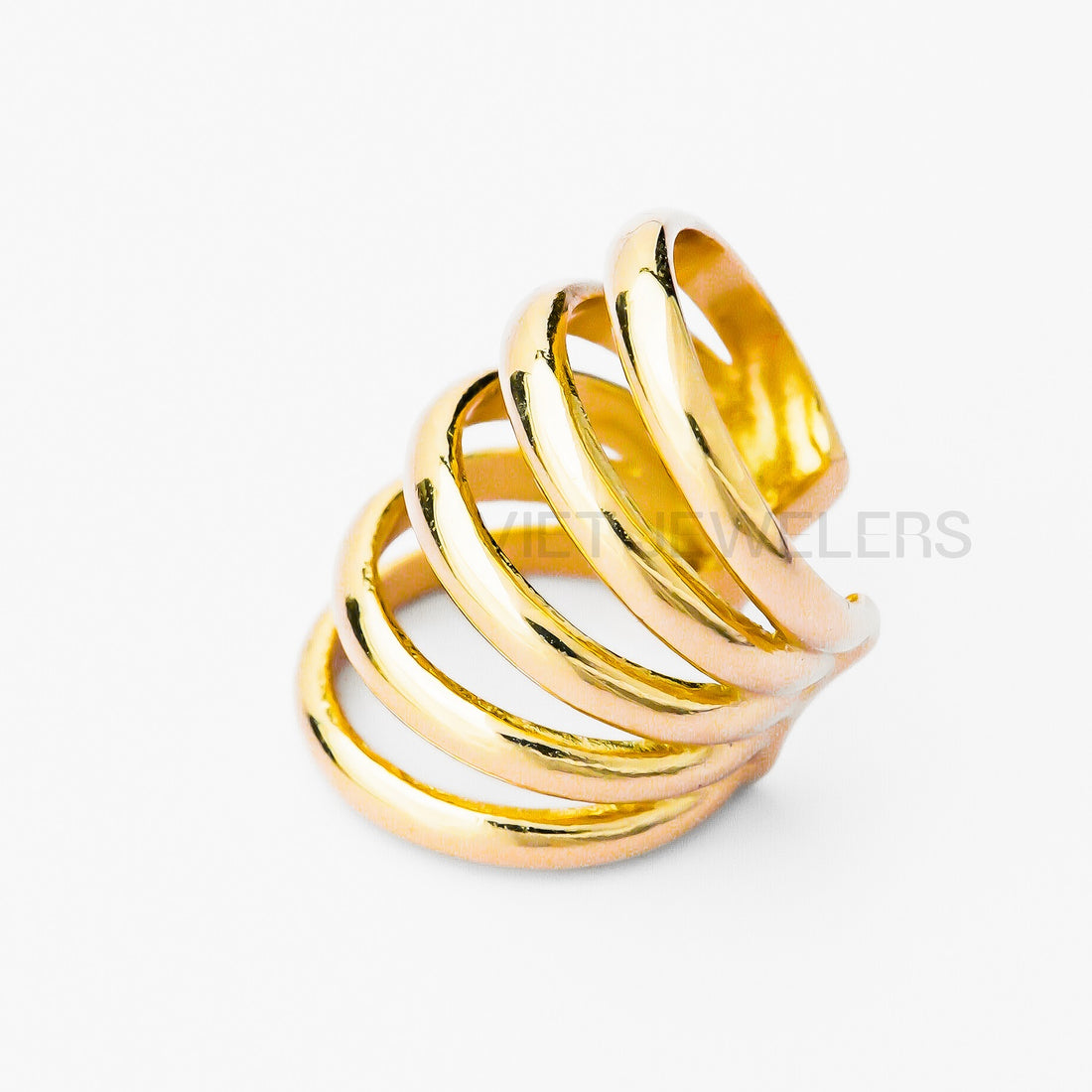 5 Line Ear Cuff — Gold Plated