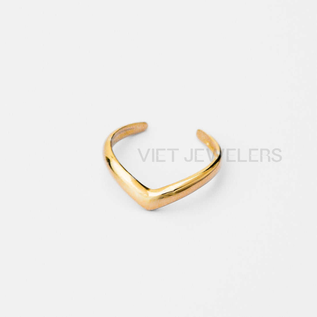 Vee Ear Cuff — Gold Plated