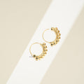 Circle Multi Ear Hook — Gold Plated