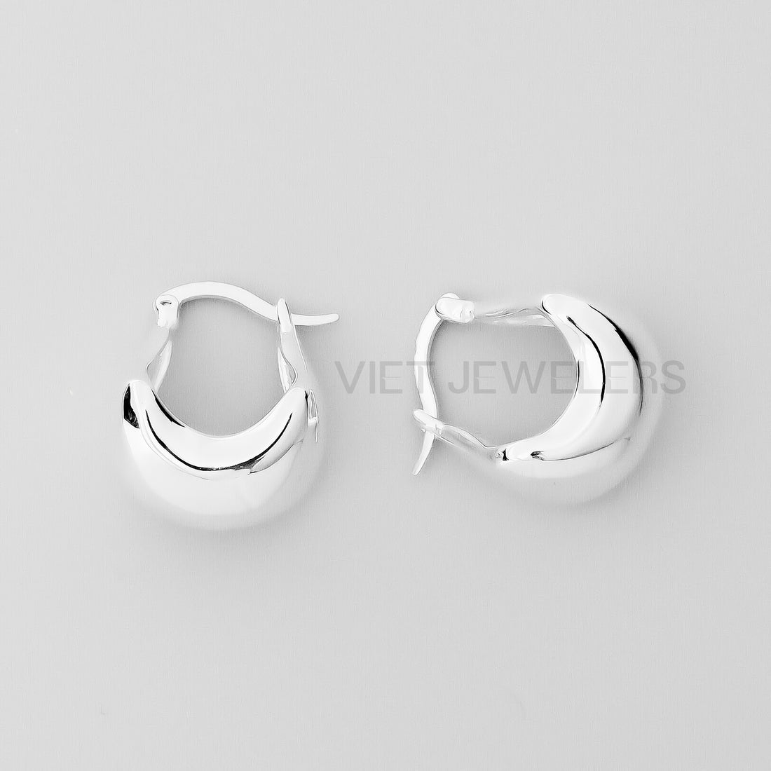 Big Rhombus Ear Hoop