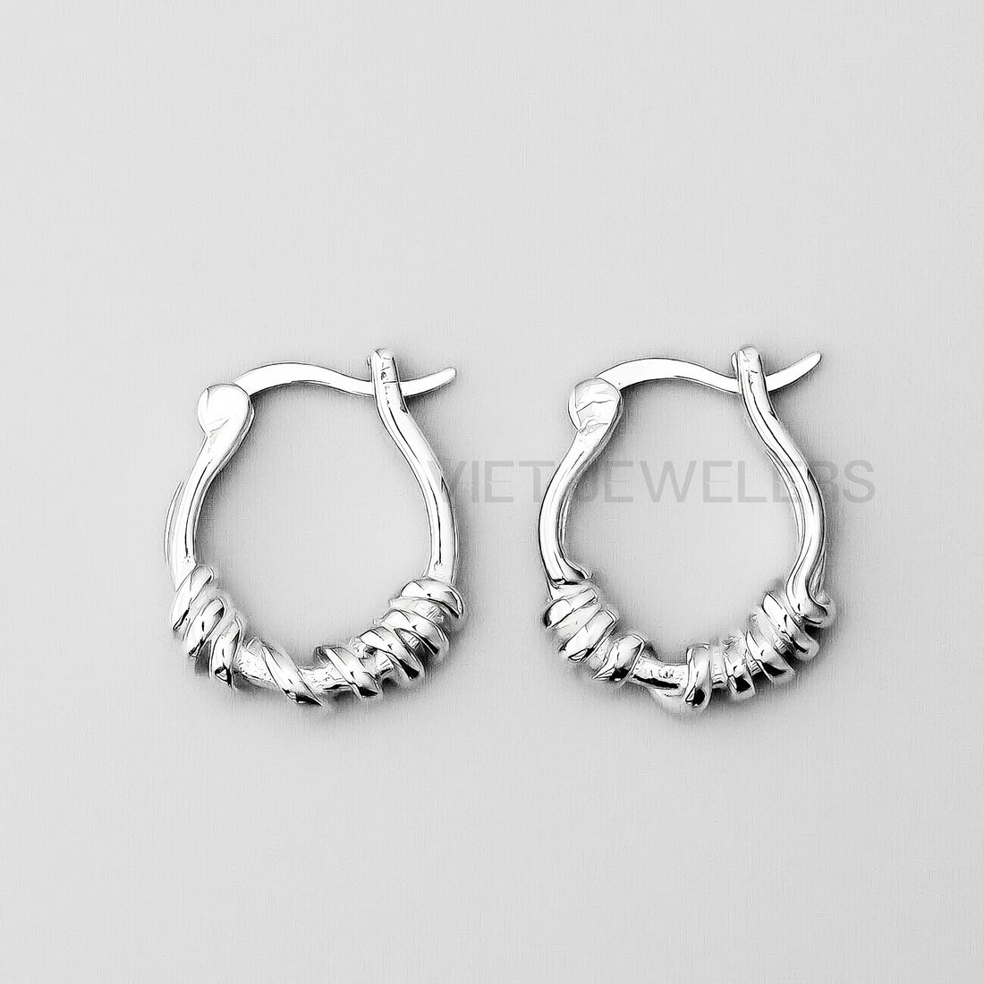Thick Braid Ear Hoop
