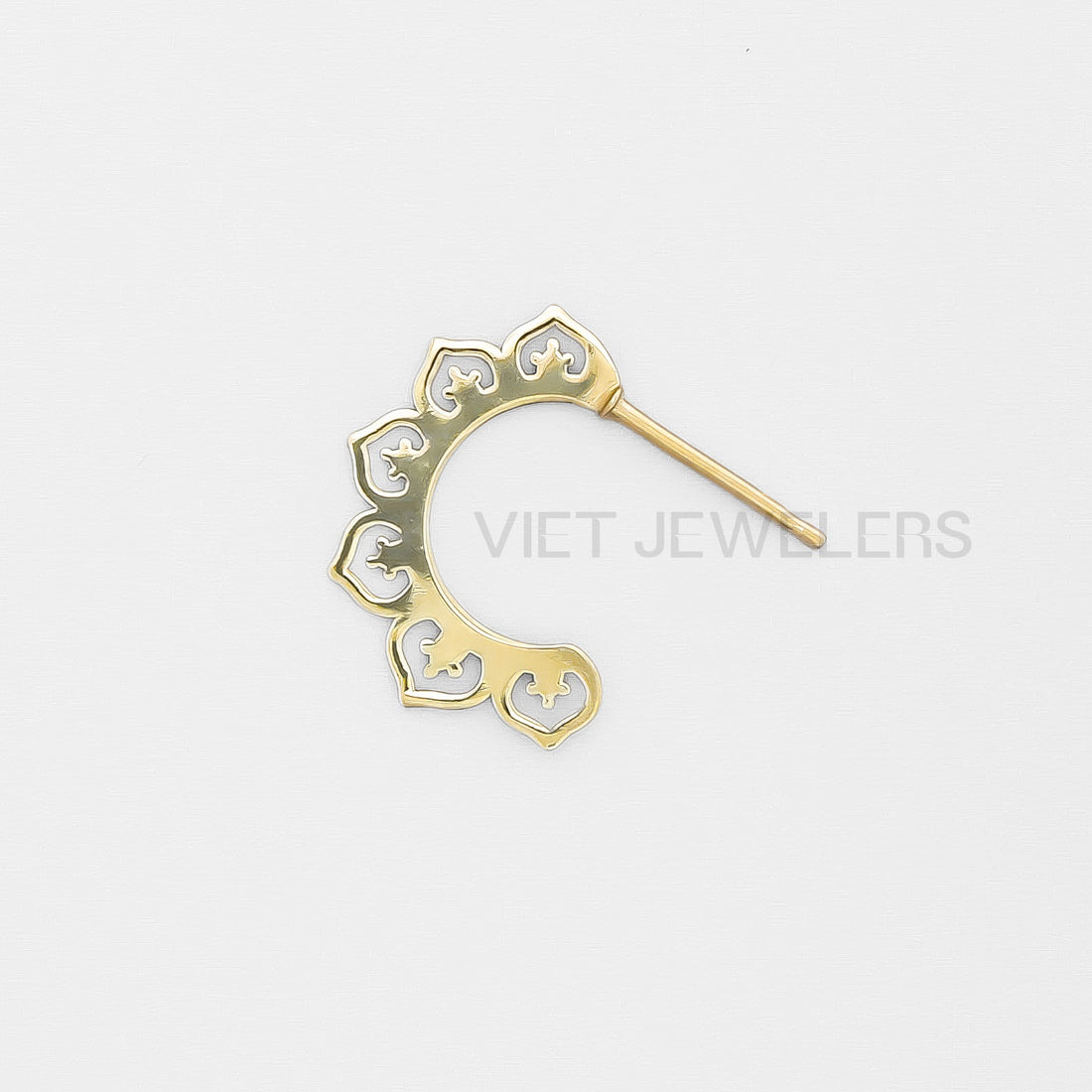 Heart Petals Ear Stud