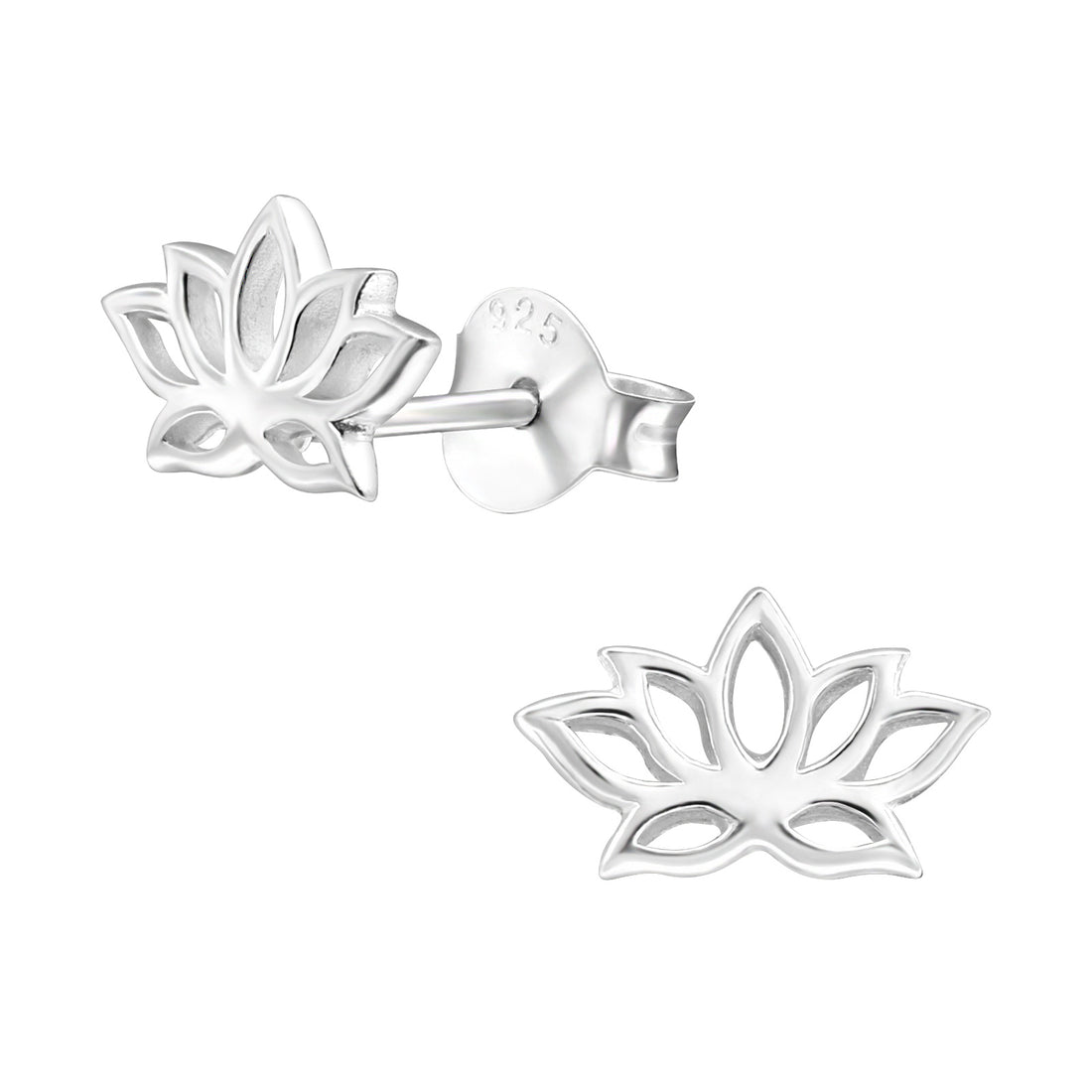 Lotus Simple Ear Stud