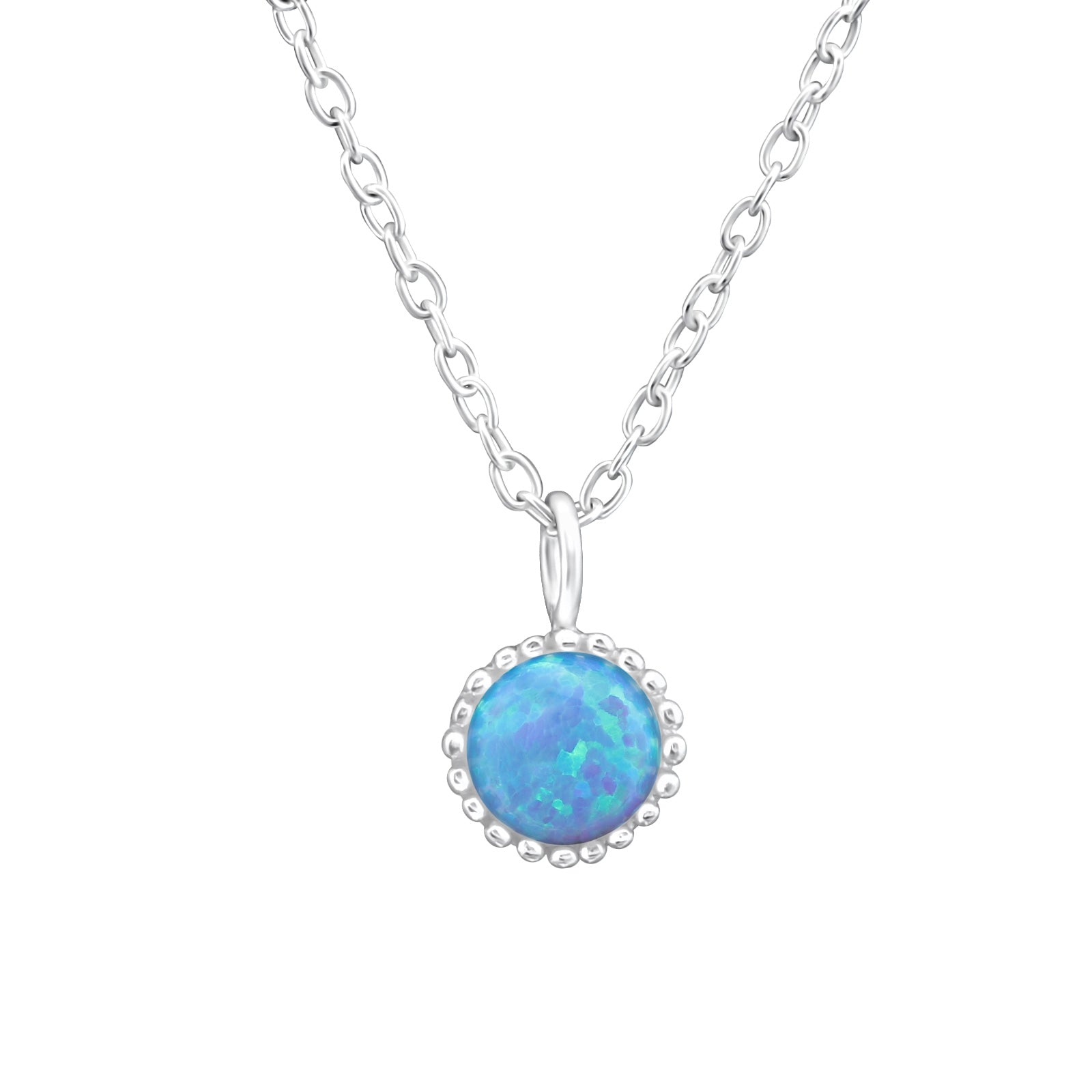 Azure Silver Necklace