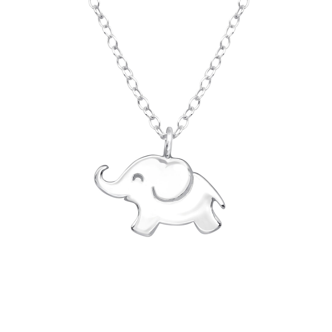 Elephant Silver Necklace