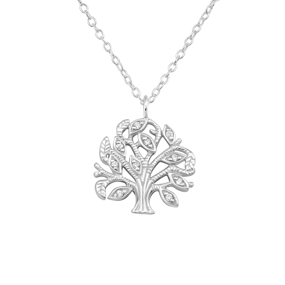 Tree Silver Necklace